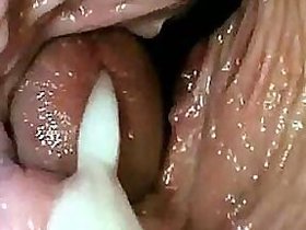 Hardcore gender and cream from the medial pussy chamber