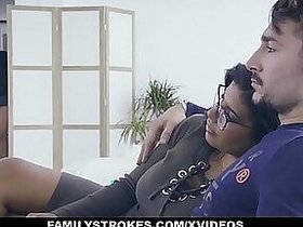 FamilyStrokes - Hot Latin twin sisters compete to be a dick fixture