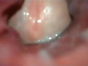 Cumshot under the arm go to the final pussy