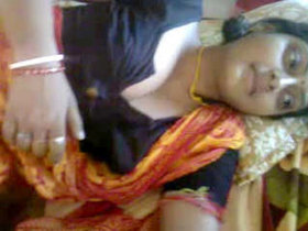 A wife from a village in India becomes playful in bed