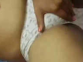 Indian girlfriend satisfies her cuckold boyfriend