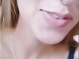 He's sucking on his tits before he leaves the milk