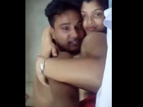 A lovely sister-in-law and a young man have passionate sex