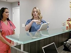 Pococurante nurses Riley Reyes and Sophie Ryang, having movement to the fullest extent