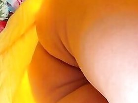 Sex-Mad Alms-Man likes to shoot the underskirts
