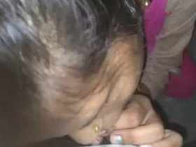 Indian housewife gives oral sex and receives anal penetration