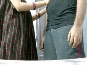 Indian mother and son have pleasant intimate encounter in Hindi