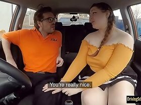 BBW Estella Bathory banged by instructor