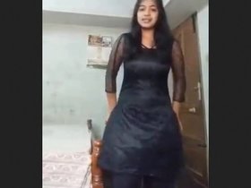 Village babe reveals her alluring physique for her boyfriend