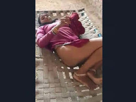 Dewar bhabhi's intimate encounter with lover exposed by village residents