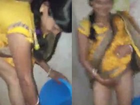 Secretly filming my aunt's intimate moments