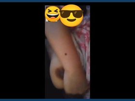Indian wife's seductive video call with another man