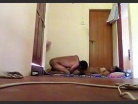 Indian wife indulges in intimate activities with her spouse