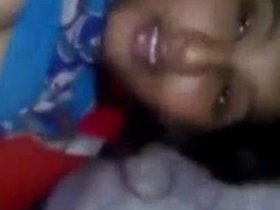 Village woman's breasts squeezed