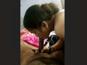 Sizzling oral sex in a compact video