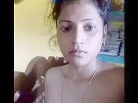 Indian village girl Rekha reveals her charming beauty