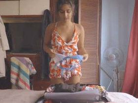 Rehabali's explicit OnlyFans video features an enticing nude performance by the Desi model