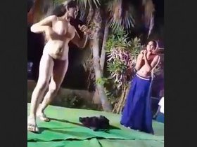 Dancing without clothes