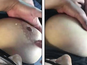 Indian housewife's husband's friend fondles her big breasts