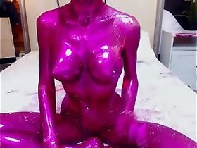Babe in latex on the webcamshow - show more on teh www.fuckyoubabe.com