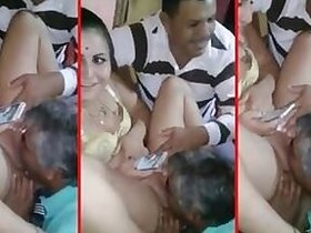 Indian sexy secretary gives boss the best pussy in retirement
