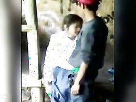 Real sex video Indian college teenager porn from Agra