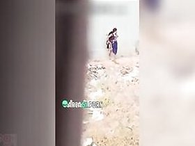 Man films Aunt Desi peeing in the street and leaks XXX video to MMS niche