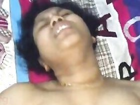 Delighted Desi female rubs her cock-hungry XXX pussy as she fucks