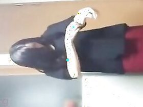 Unprofessional Assam girl undresses and does Oral work