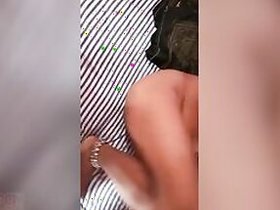 Spicy Desi XXX chick sloppy sucks and gets a hard anal fuck MMS