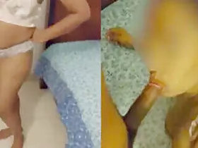 Srilankan Aunt Fucked Her Lover Hard