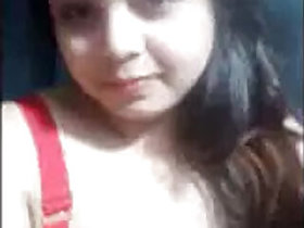 Desi Indian shows off her big boobs