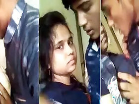 Bangladeshi college student sucks her lover