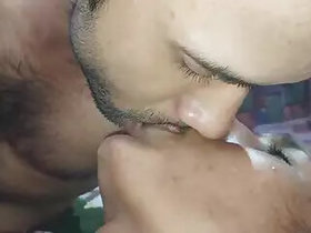 Two guys and one girl enjoy sex Bengali threesome video