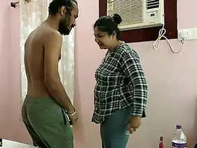 Indian Bengal hot hotel with dirty talk! Accidental cum in the ass