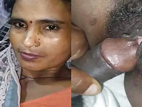 Damn Indian village woman on camera