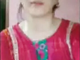 Desi single girl, her boobs and ass clips