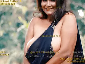 Sucharita Madhu Vualet Sari Topless