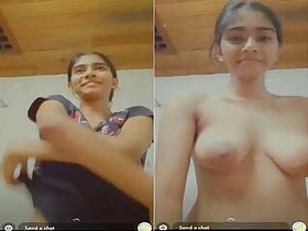 Pretty Girl Shows Her Boobs Part 2