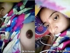 Pretty Indian Girl Desi Shows Her Boobs And Pussy On Video Call Part 3