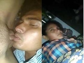 Desi Bhabhi Licking Husband's Pussy