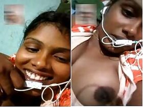Sexy girl's naked body and video call Part 4
