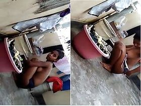Cute Desi Indian Girl Bathing