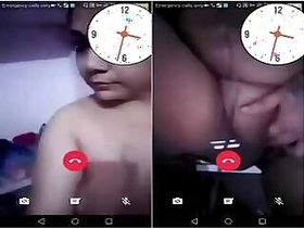Excited Bhabhi MASTURBED On Video Call