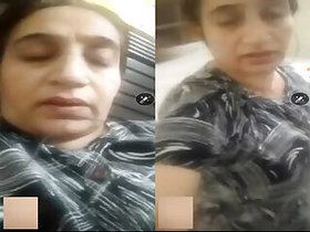 Horny Bhabhi shows off her tits and wet pussy Part 3