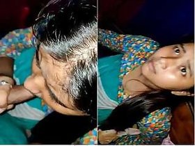 Pretty girl with Assami Gives a blowjob and fucks Part 2