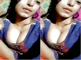 Pretty Girl Shows Her Tits and Pussy Part 2