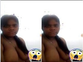 Desi Girl's Big Body On Video Call