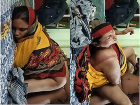 Sexy fatty Bhabhi gives a blowjob and fucks Part 1