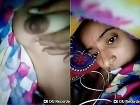 Pretty Indian Girl Shows Tits and Pussy Part 4